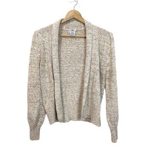 Vintage Segue Knit Sweater Cardigan Silk Angora Lambswool Blend Size Large